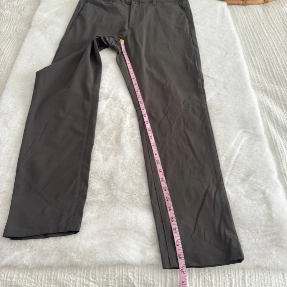 Cuts AO Pocket Pants Slim Fit Green Gray Performance Size 32x32